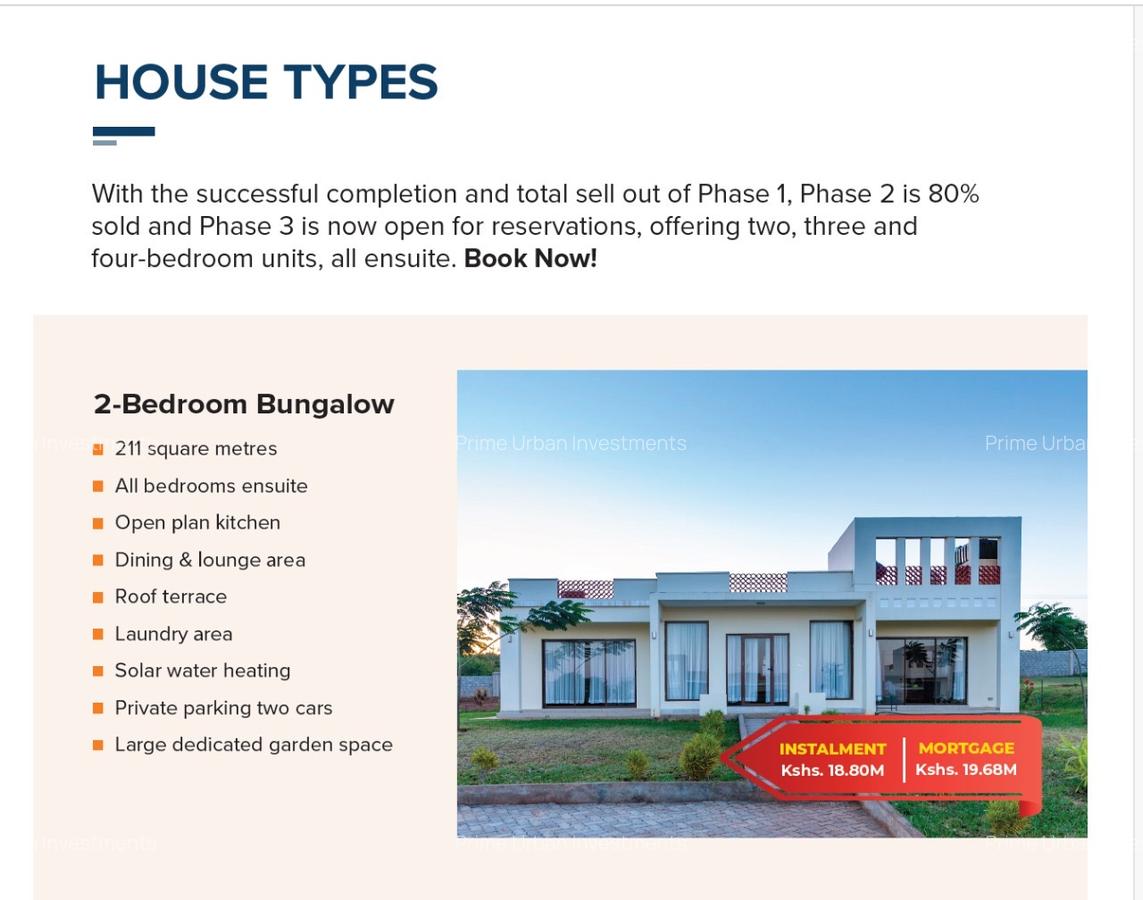 2 Bed House with En Suite in Vipingo - 2