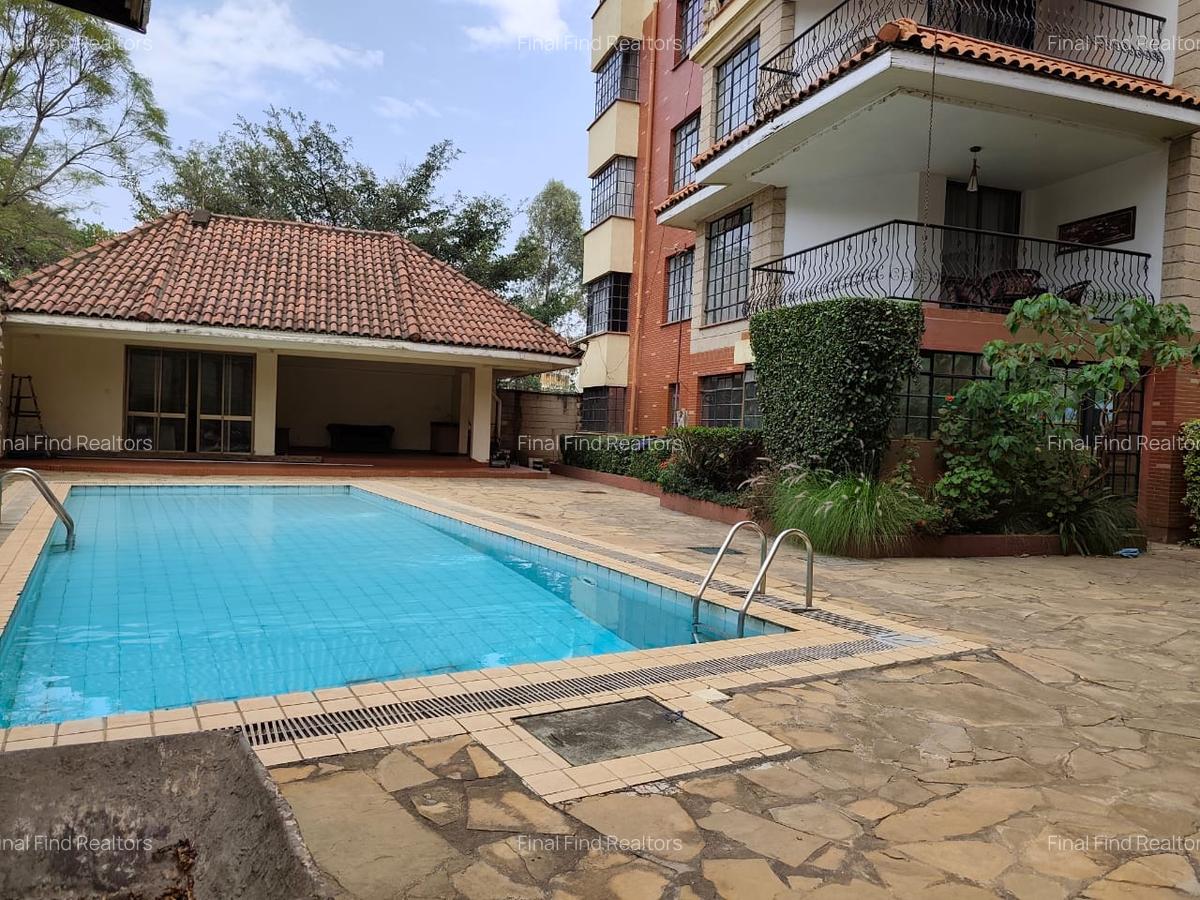 3 Bed Apartment with Swimming Pool in State House - 4