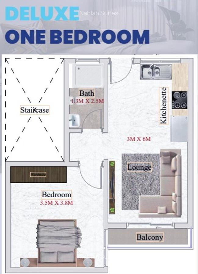 1 Bed Apartment with Swimming Pool at Kisauni Road - 2