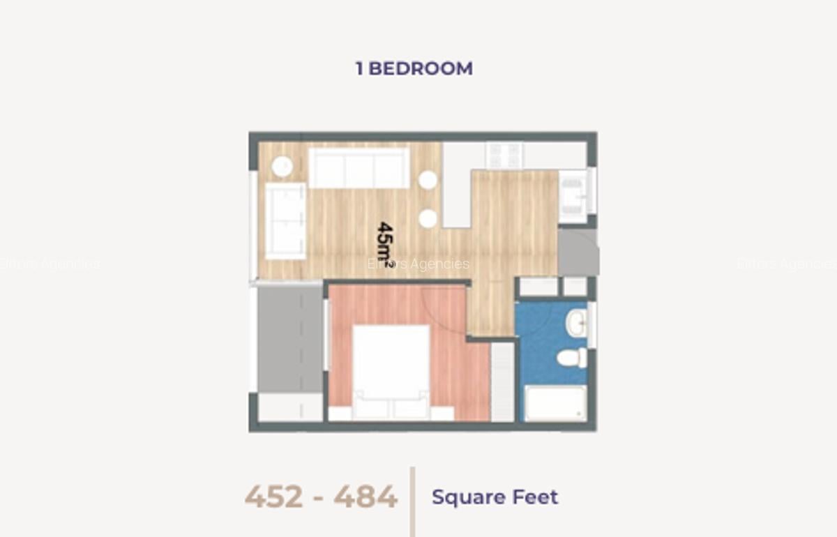 1 Bed Apartment with En Suite at Kirawa Road - 2