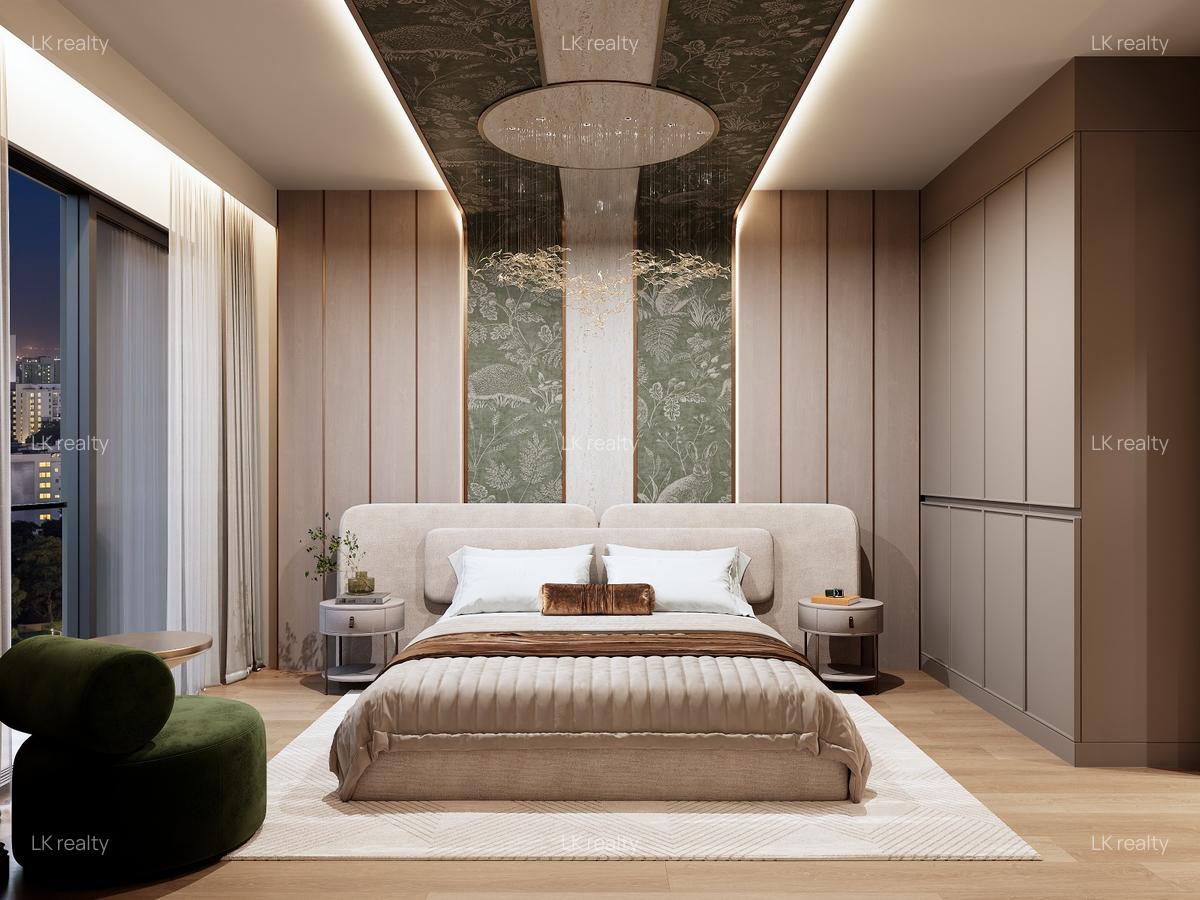 Studio Apartment with Swimming Pool at Muthithi Road - 3