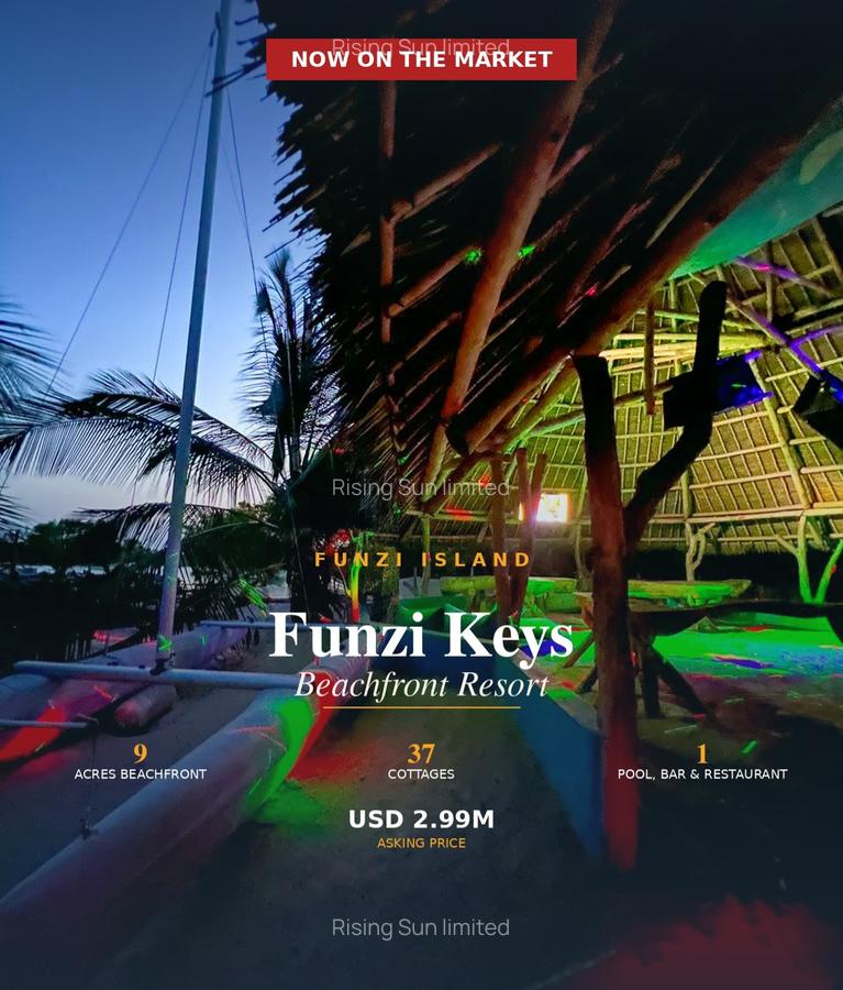 Land at Funzi Keys Resort — A Rare Beachfront Opportunity | Funzi Island - 5