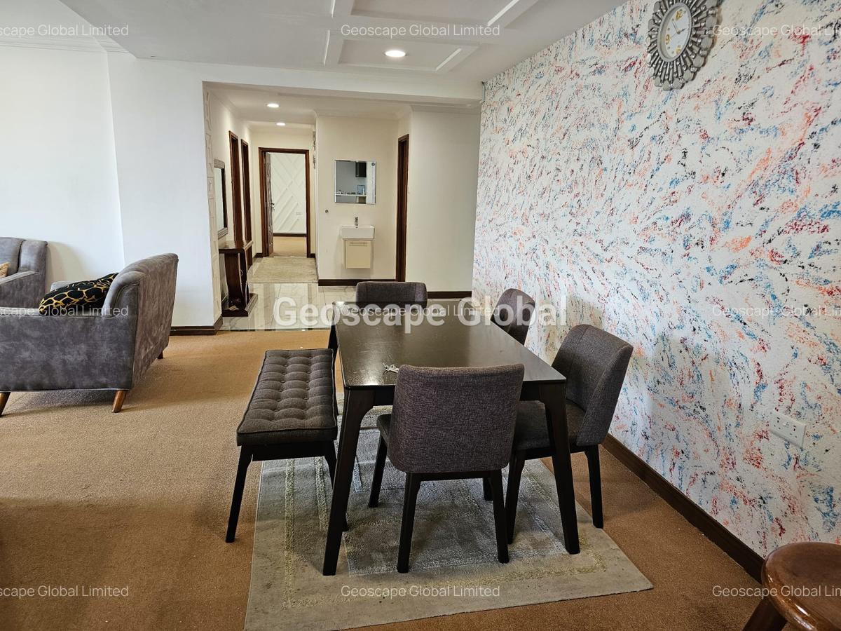 Furnished 3 Bed Apartment with En Suite in Kilimani - 14