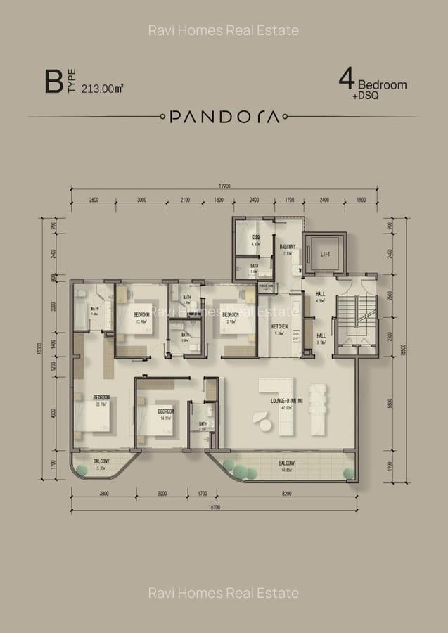 4 Bed Apartment with En Suite at Muthangari Drive - 12