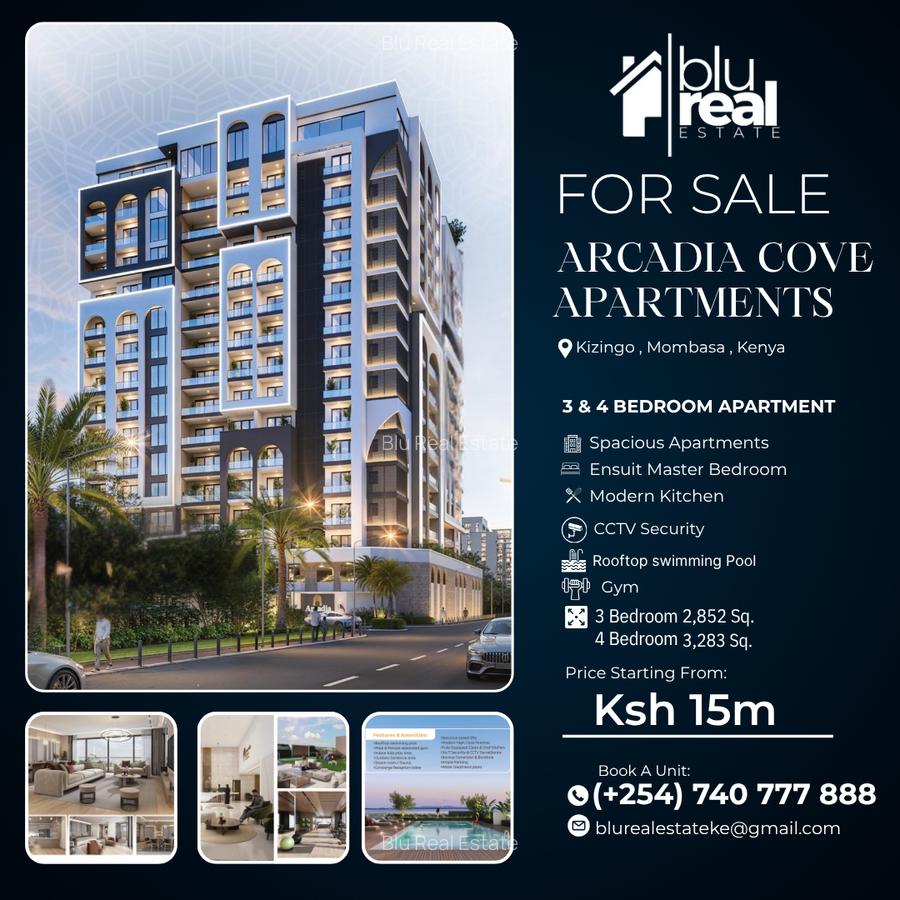 Serviced 3 Bed Apartment with En Suite at Mombasa - 13