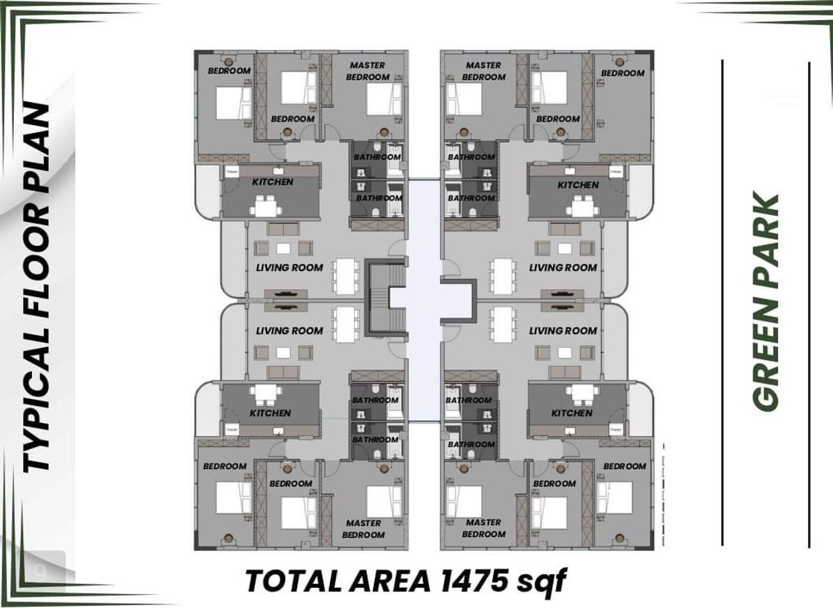 3 Bed Apartment with En Suite at Moyne Drive - 17