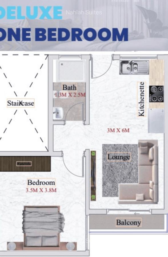 1 Bed Apartment with Swimming Pool at Kisauni Road - 1