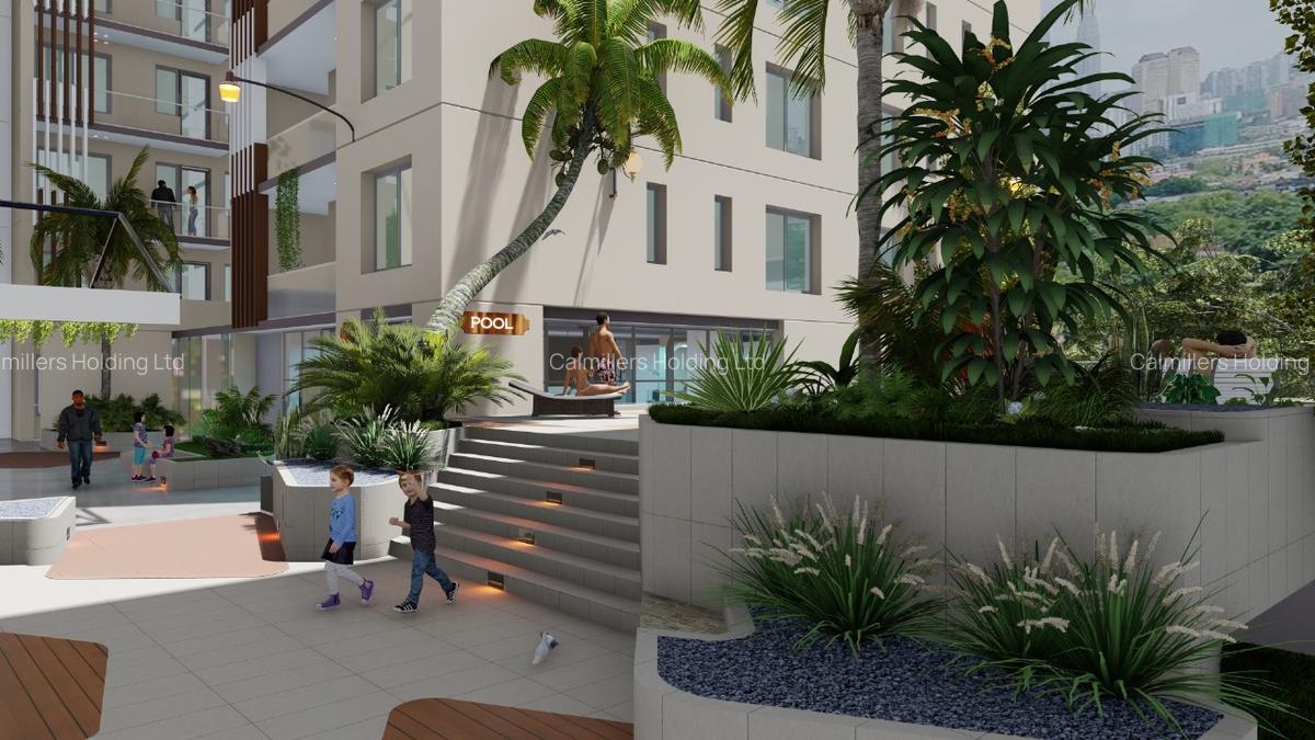 2 Bed Apartment with Swimming Pool at Kilimani Road - 3