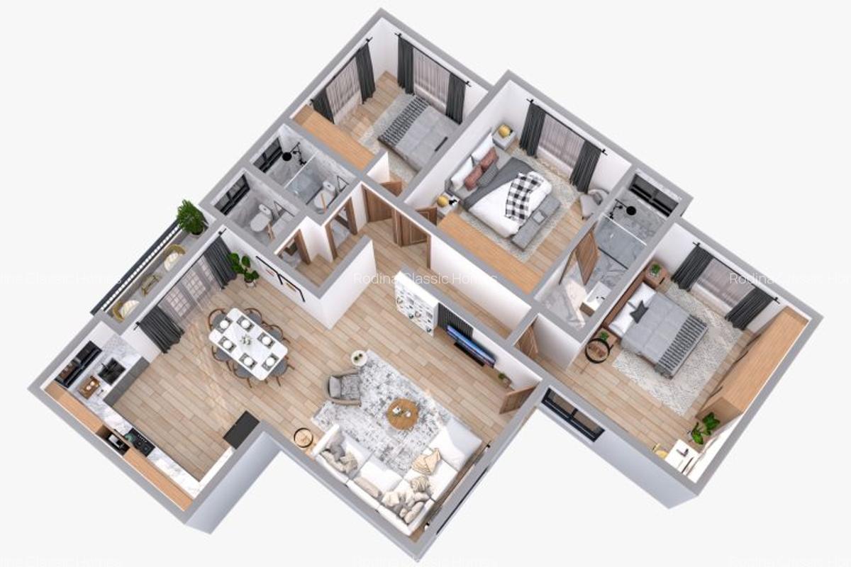 3 Bed Apartment with En Suite at Off Southern Bypass - 1