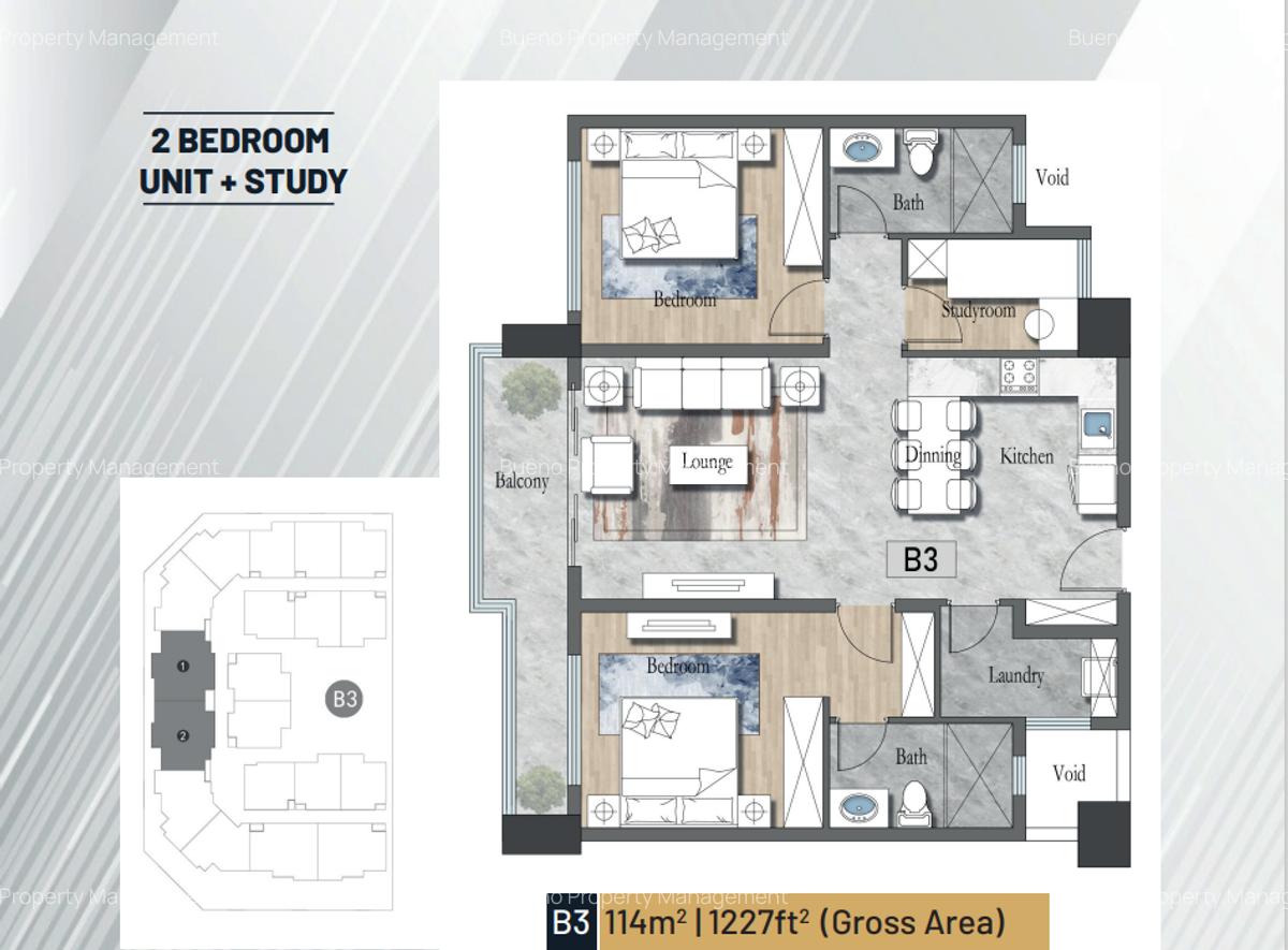 1 Bed Apartment with En Suite in Westlands Area - 12