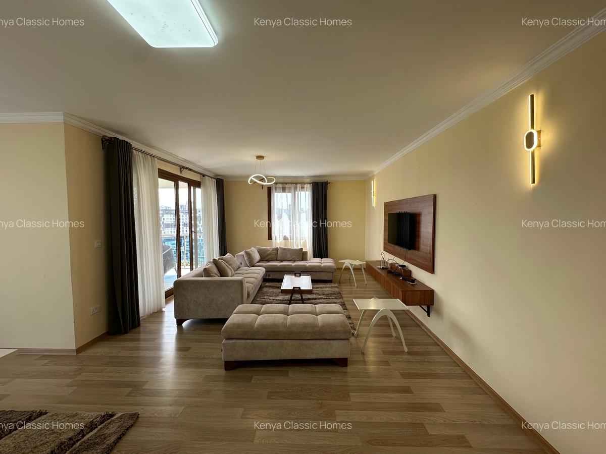 Furnished 3 Bed Apartment with En Suite in Kileleshwa - 1