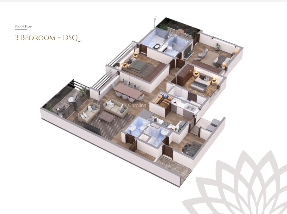 3 Bed Apartment with En Suite at General Mathenge Road - 17