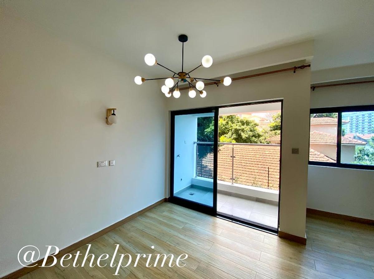 studio apartment with en suite in kileleshwa