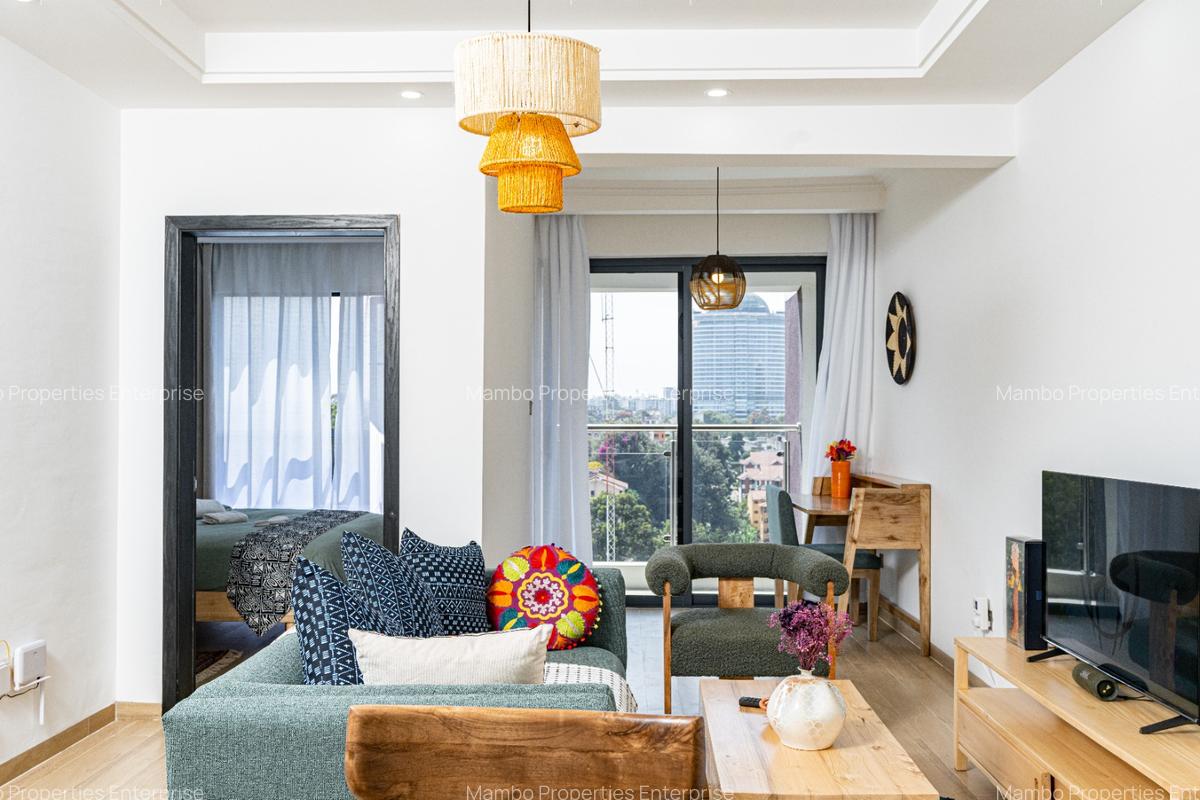 Serviced 1 Bed Apartment with En Suite at David Osieli - 2