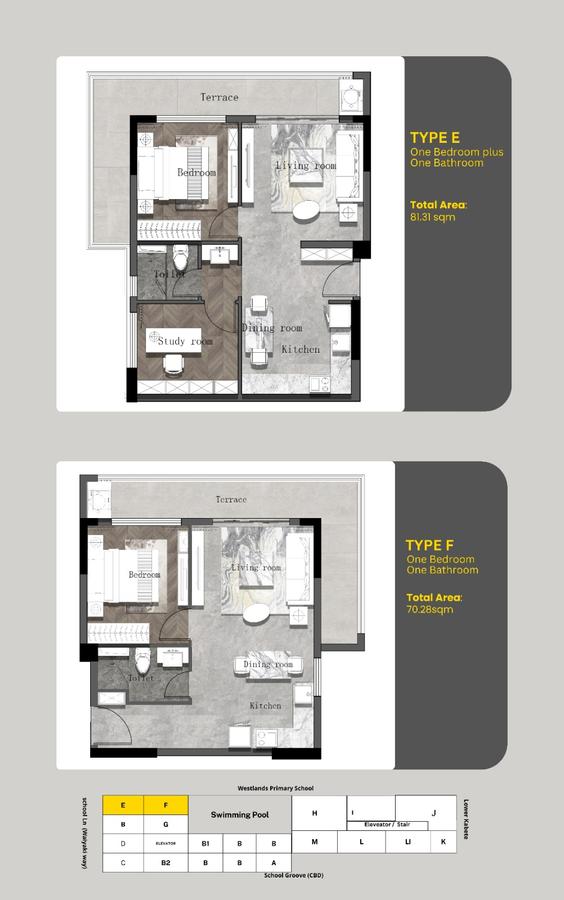 1 Bed Apartment with Swimming Pool in Westlands Area - 17