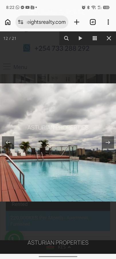 Serviced 2 Bed Apartment with En Suite in Rhapta Road - 18