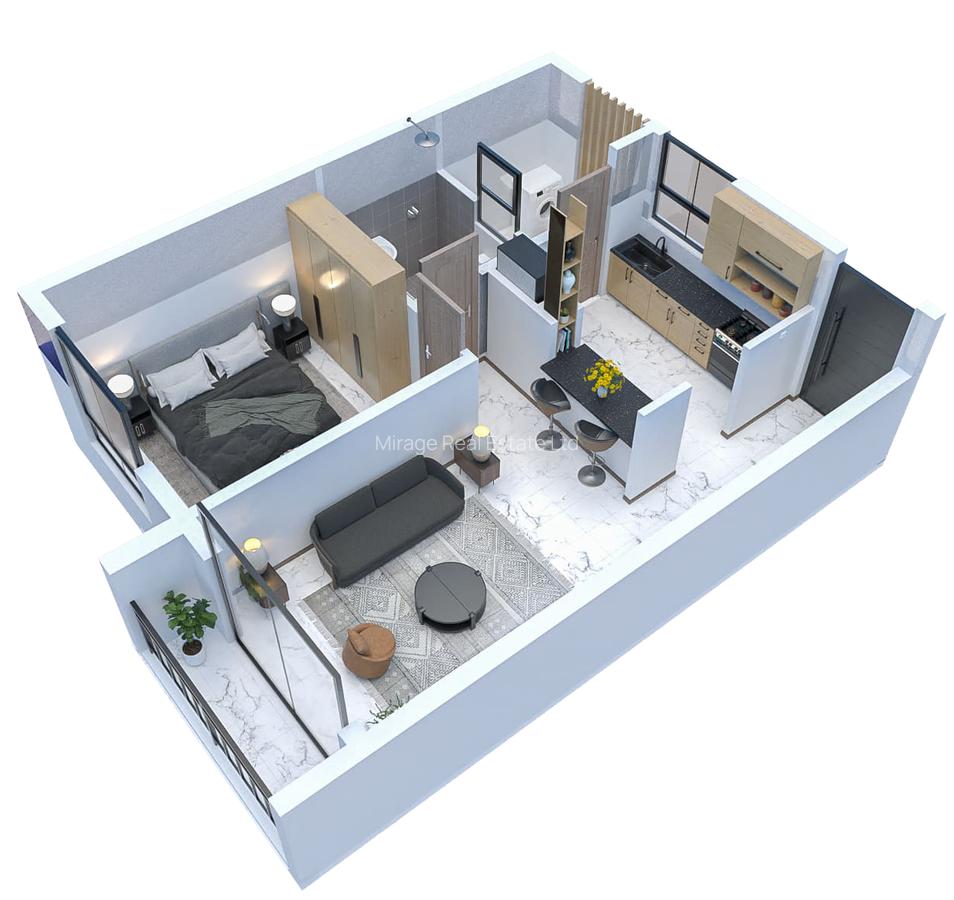 1 Bed Apartment with Gym in Kitisuru - 13