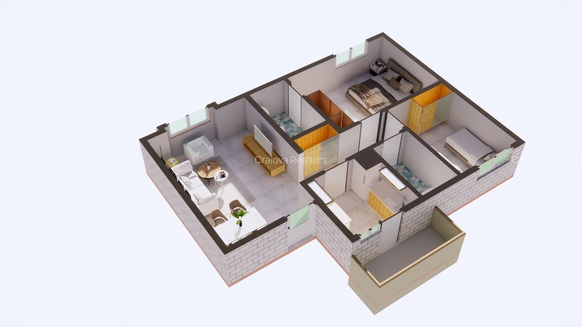 4 Bed Townhouse with En Suite at Gataka Road - 9