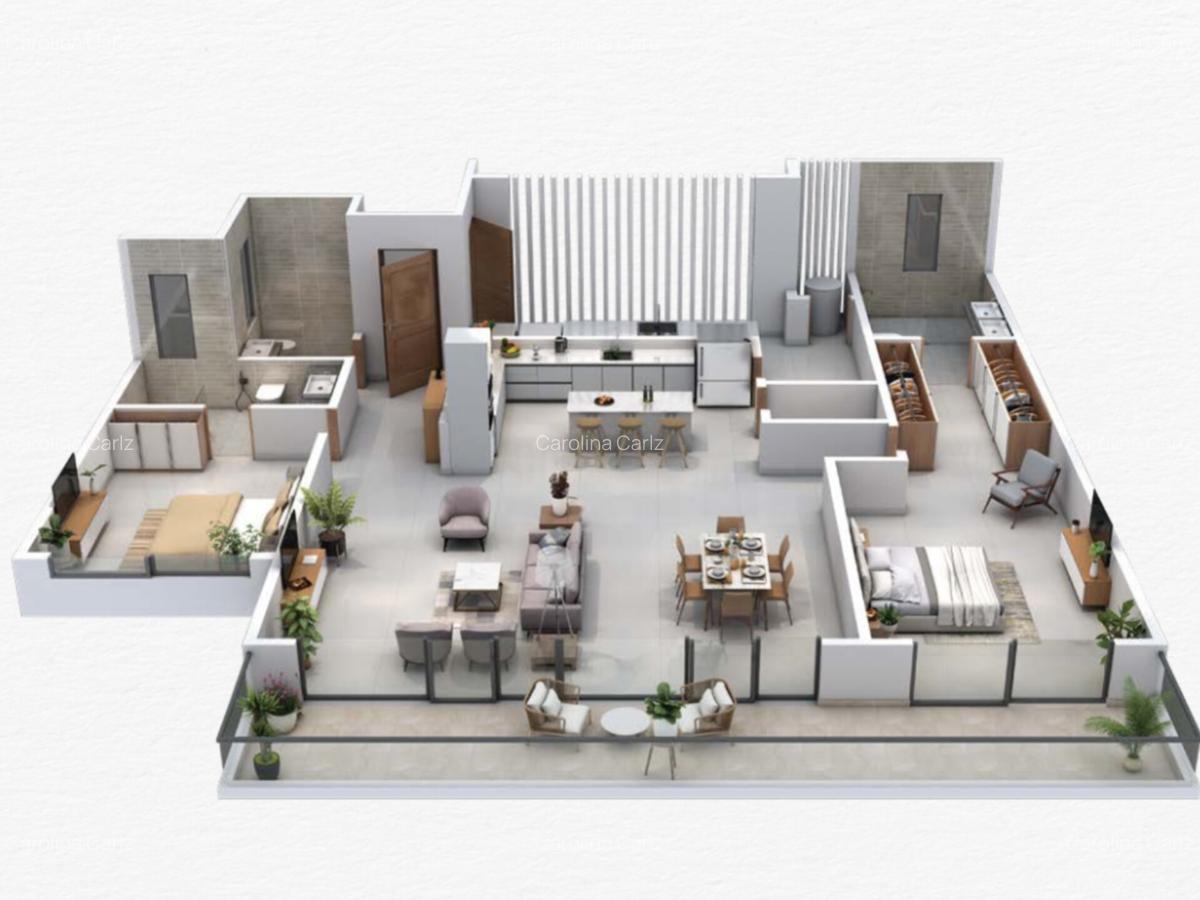 3 Bed Apartment with En Suite at Peponi Road - 13