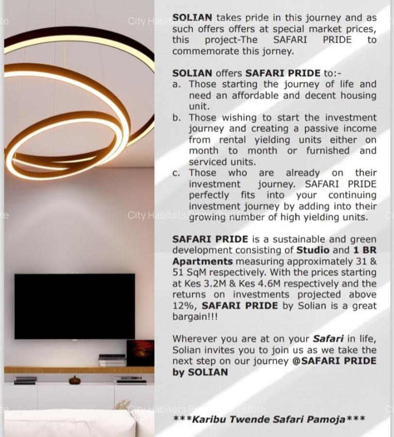 Studio Apartment with Borehole in Kasarani - 3