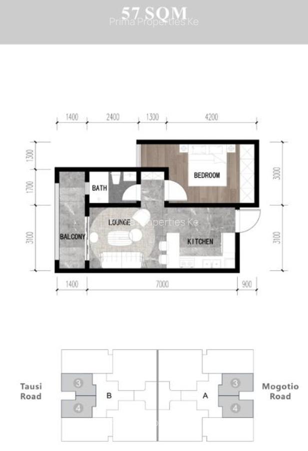 2 Bed Apartment with En Suite at Mogotio Rd - 15