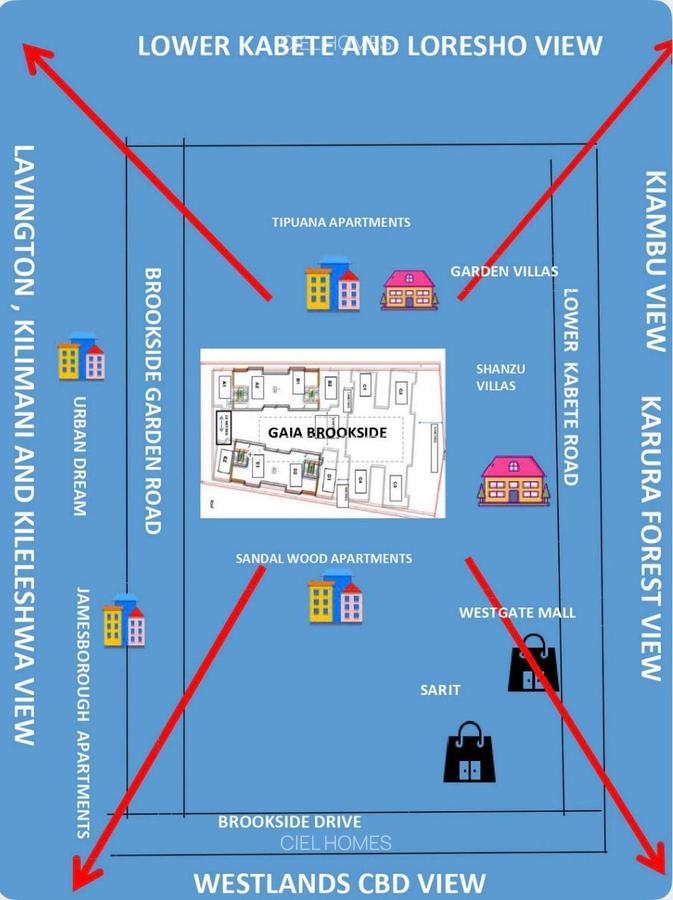 3 Bed Apartment with En Suite at Brookside Gardens - 2