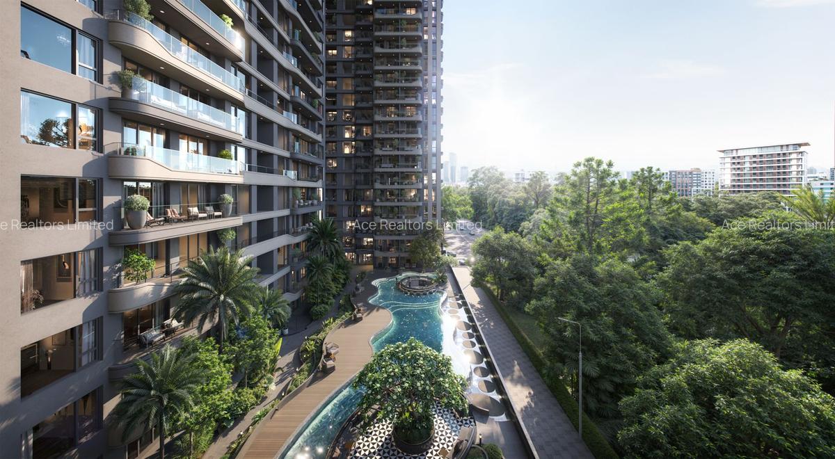 Studio Apartment with Swimming Pool at Ring Road Westlands - 8