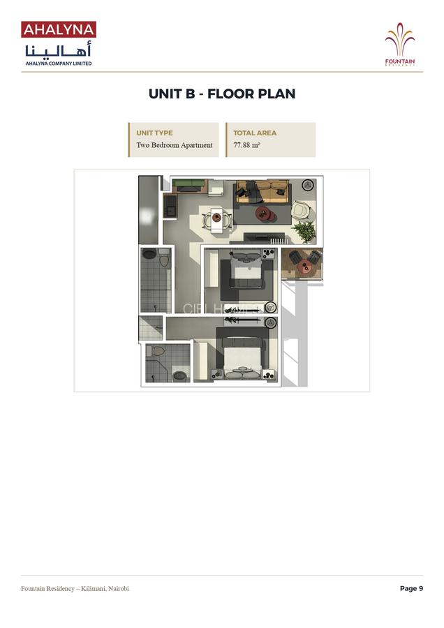 1 Bed Apartment with Swimming Pool at Kirichwa Road - 7