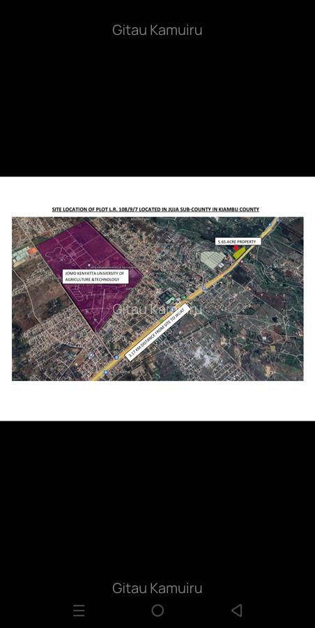 6 ac Commercial Land at Thika Superhighway - 1