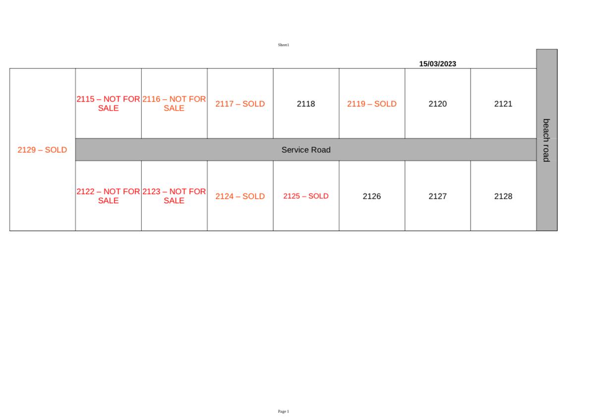 0.5 ac Residential Land at Beach Road - 1