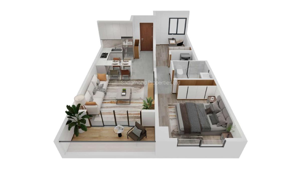 2 Bed Apartment with En Suite in Brookside - 4