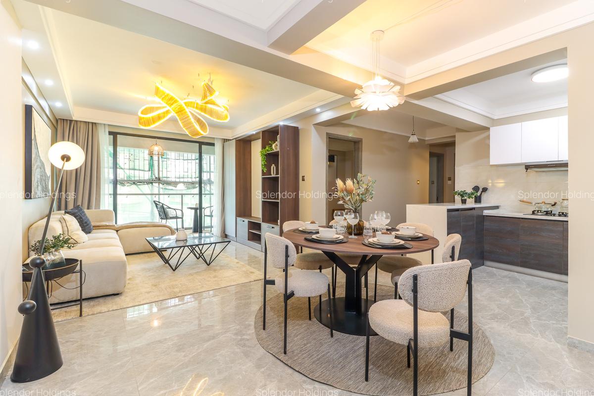 3 Bed Apartment with Swimming Pool in Kilimani - 1