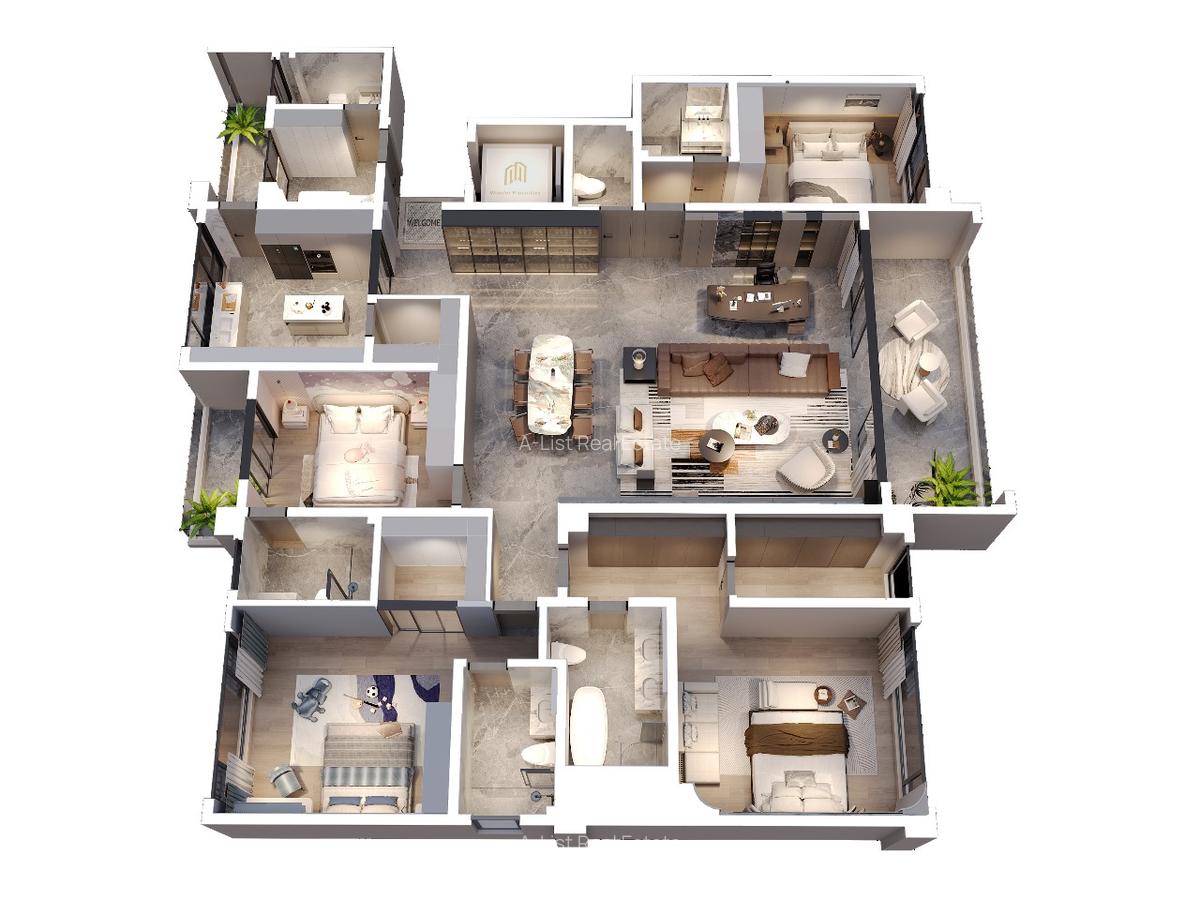 3 Bed Apartment with En Suite at Brookside - 11