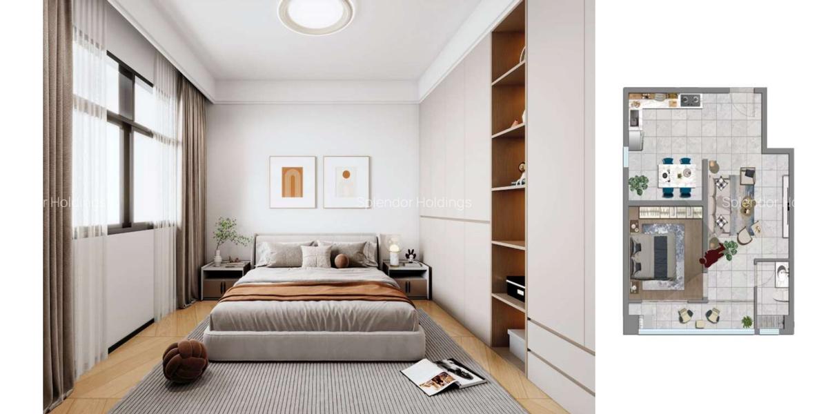 1 Bed Apartment with Swimming Pool in Kileleshwa - 8