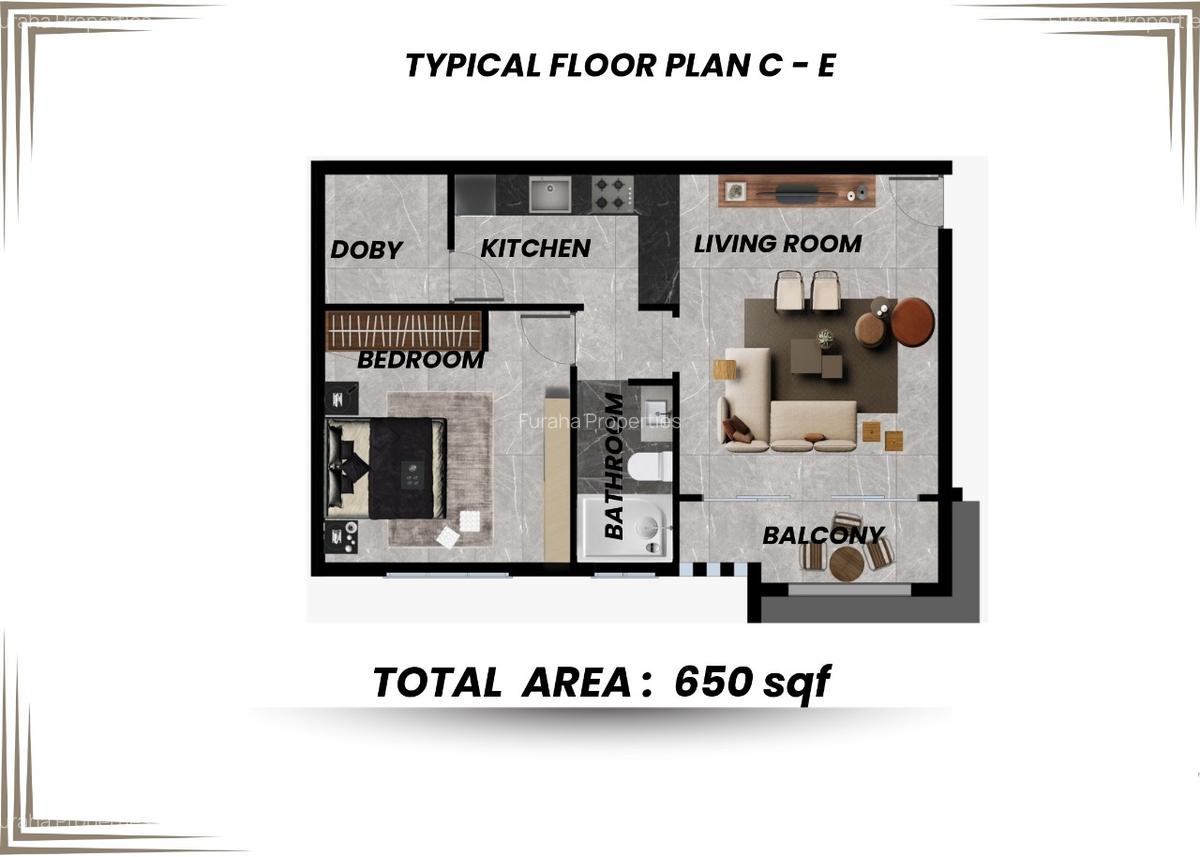 2 Bed Apartment with Swimming Pool in Nyali Area - 2