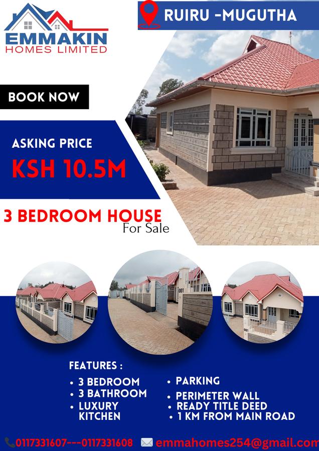 3 Bed House with En Suite in Thika Road - 1