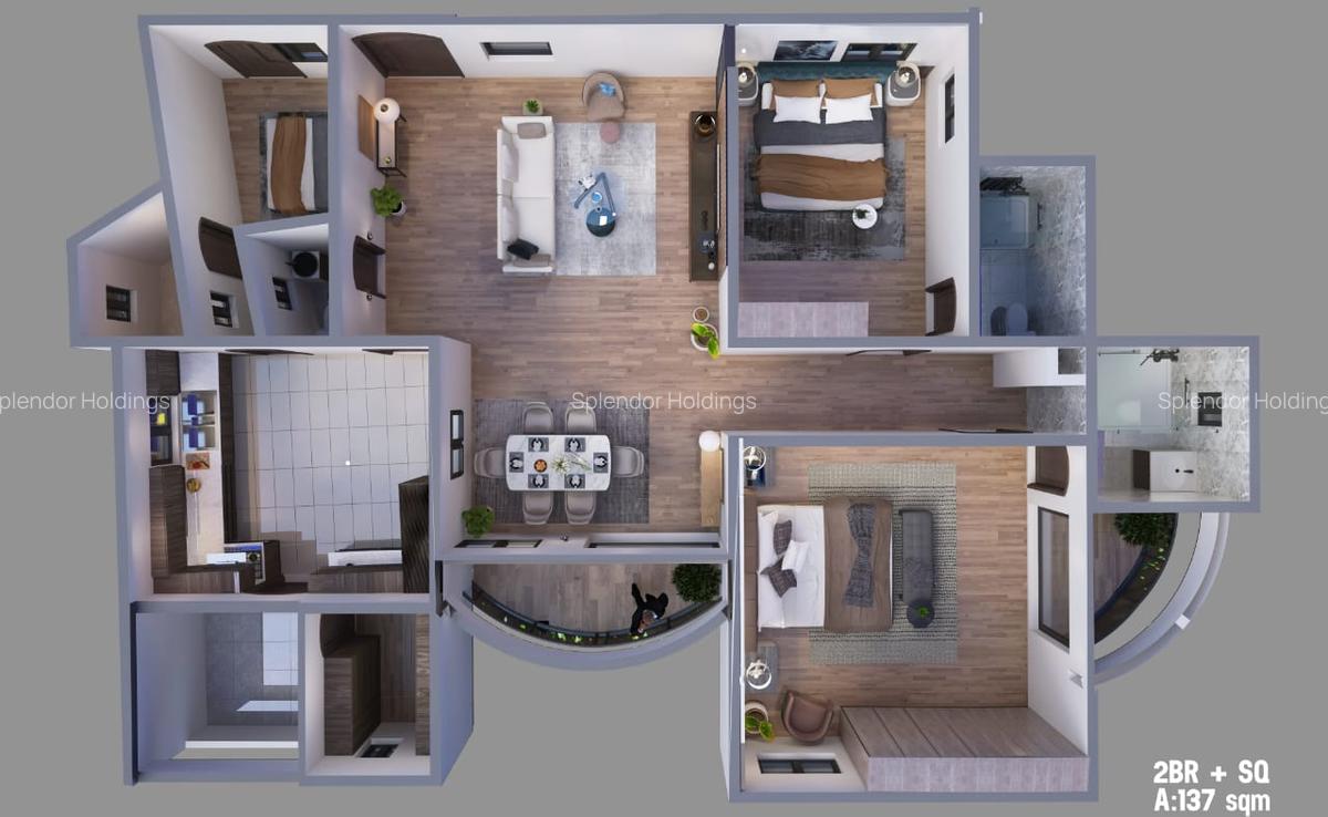 2 Bed Apartment with En Suite in Westlands Area - 13