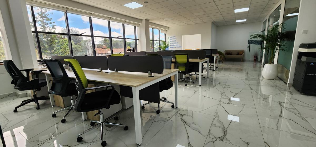 Furnished 3,900 ft² Office with Service Charge Included at Muthithi Rd. - 8