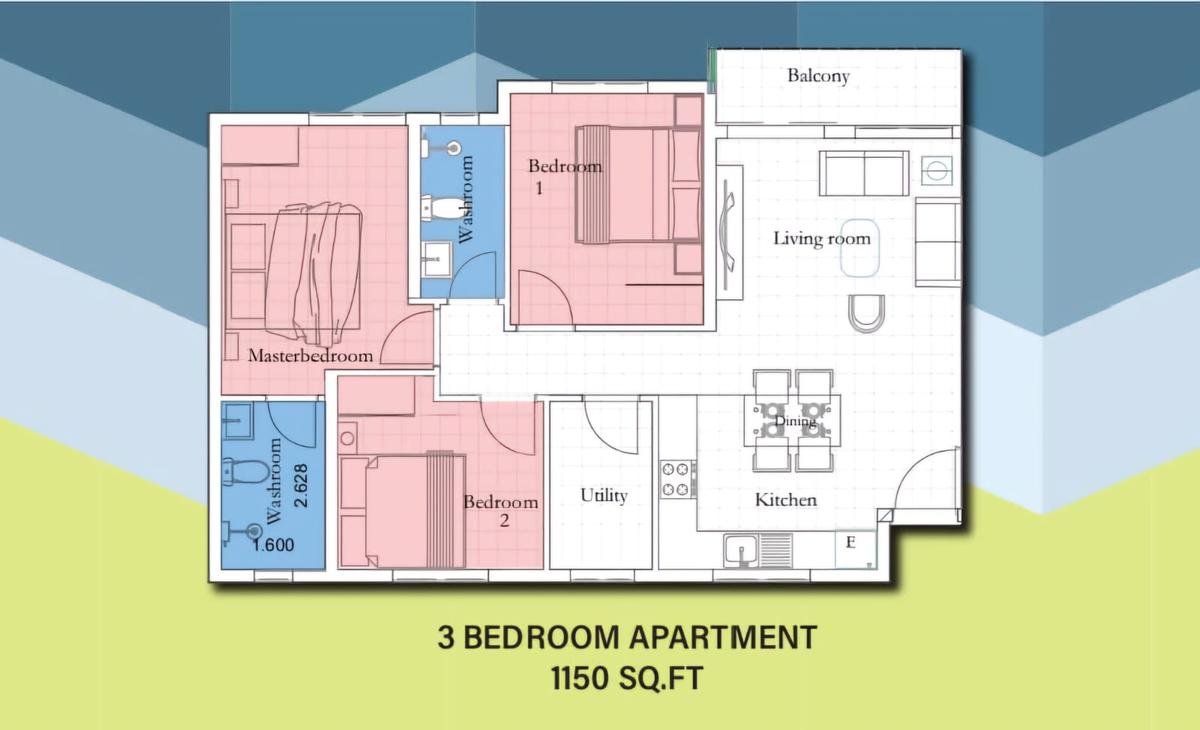 1 Bed Apartment with En Suite at Opp Braeburn International School - 10