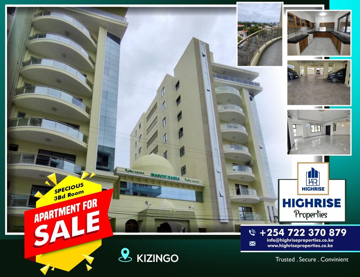 3 Bed Apartment with En Suite in Kizingo - 1