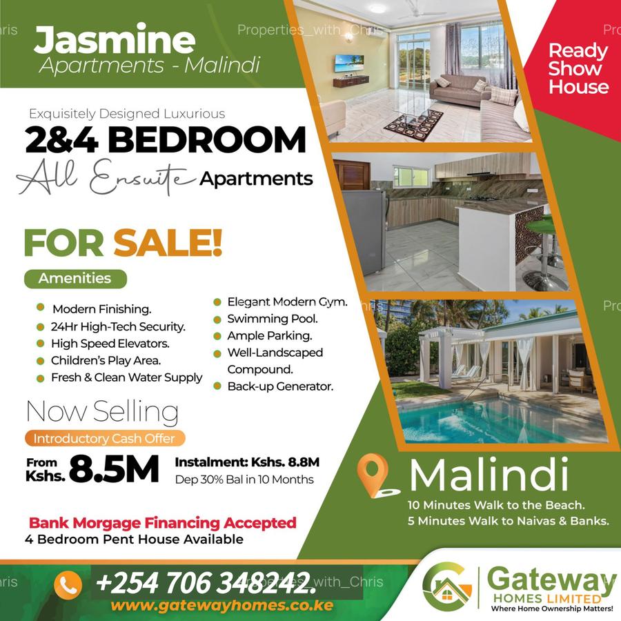 4 Bed Apartment with En Suite at Malindi - 2