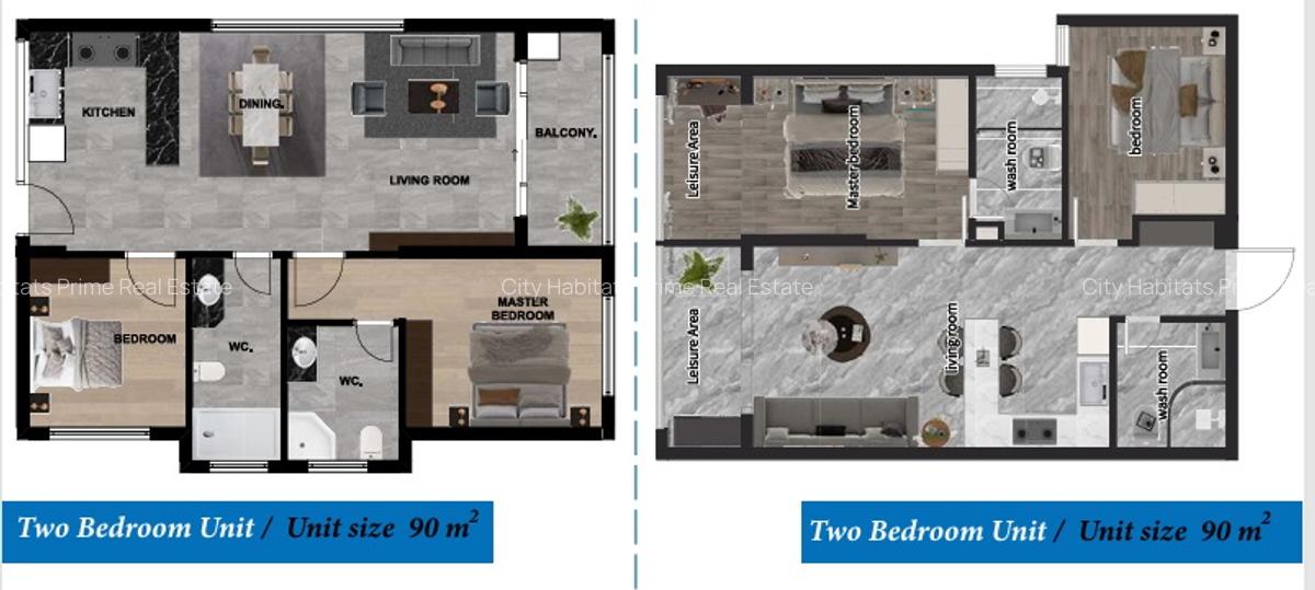 2 Bed Apartment with En Suite in Kileleshwa - 1