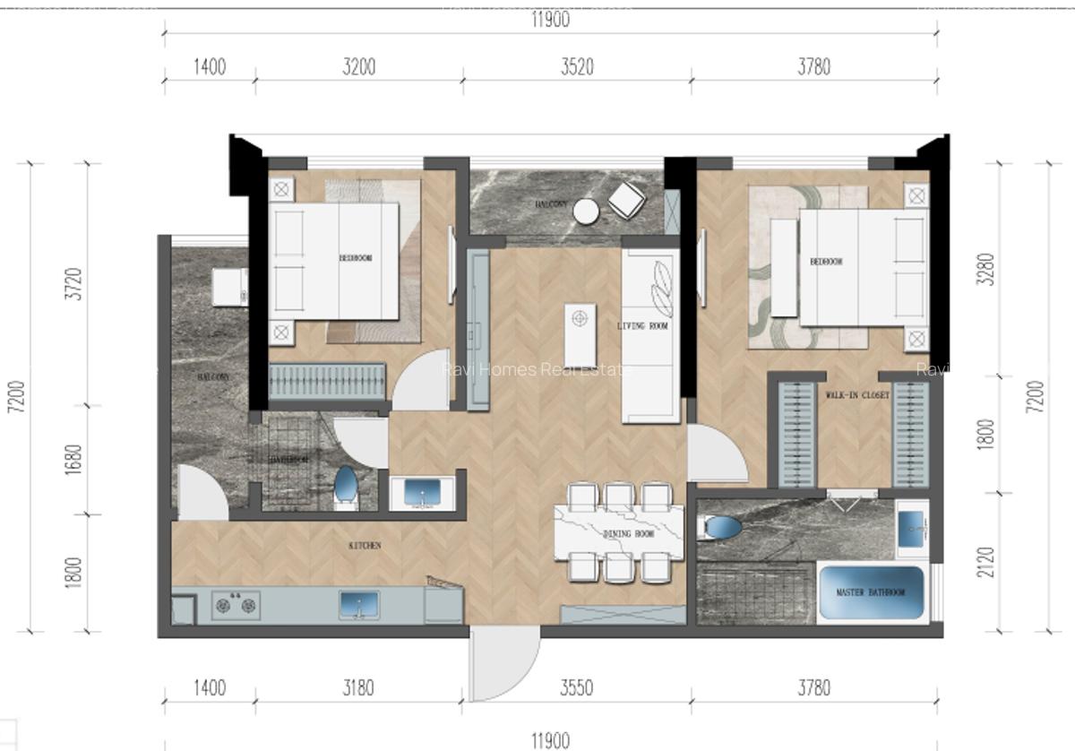 3 Bed Apartment with En Suite at Muguga Green - 15