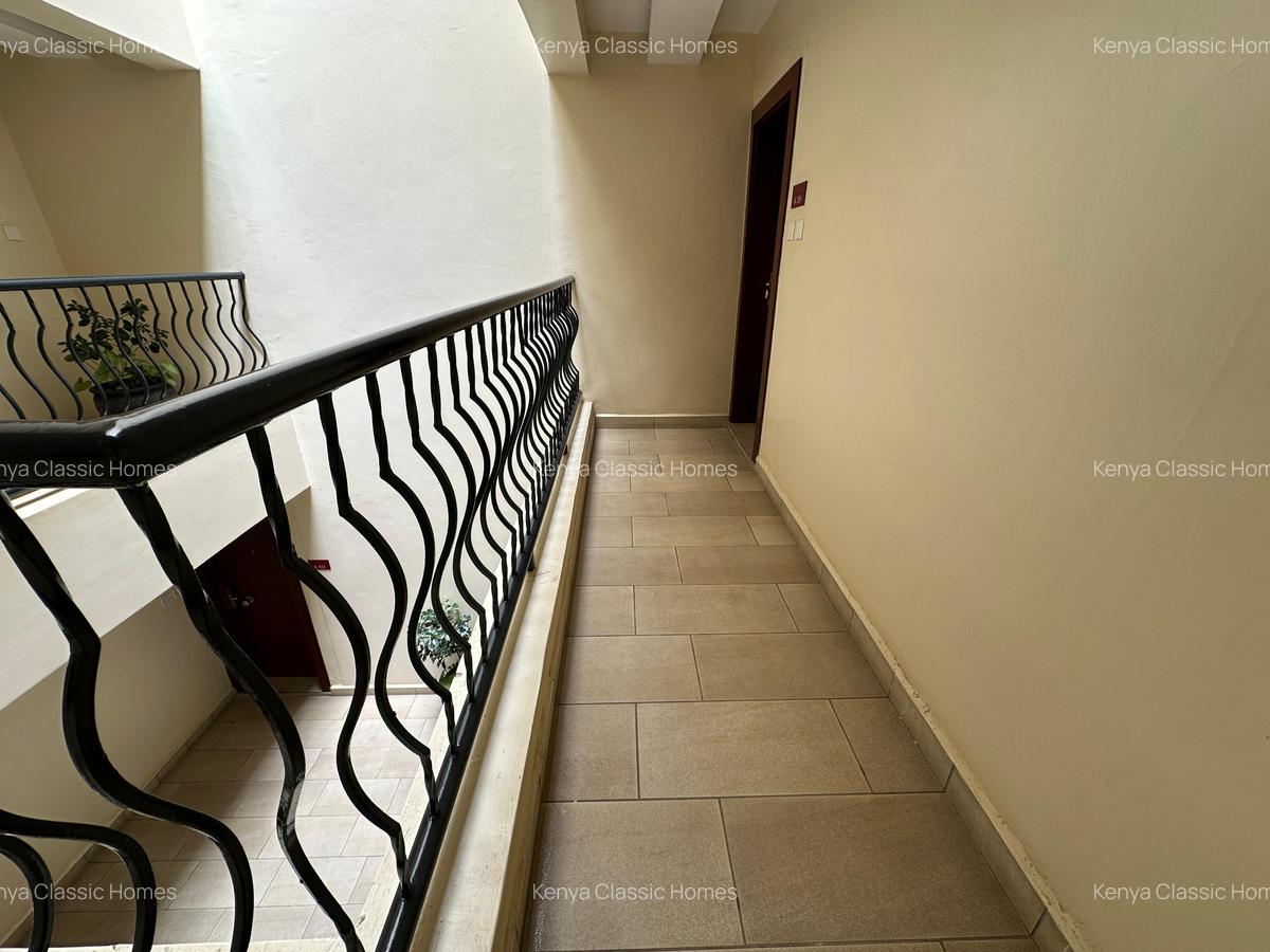 Furnished 1 Bed Apartment with Borehole at Kilimani - 11