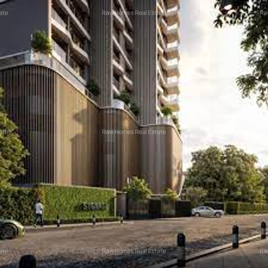 Furnished Studio Apartment with Swimming Pool at Muthithi Road - 7