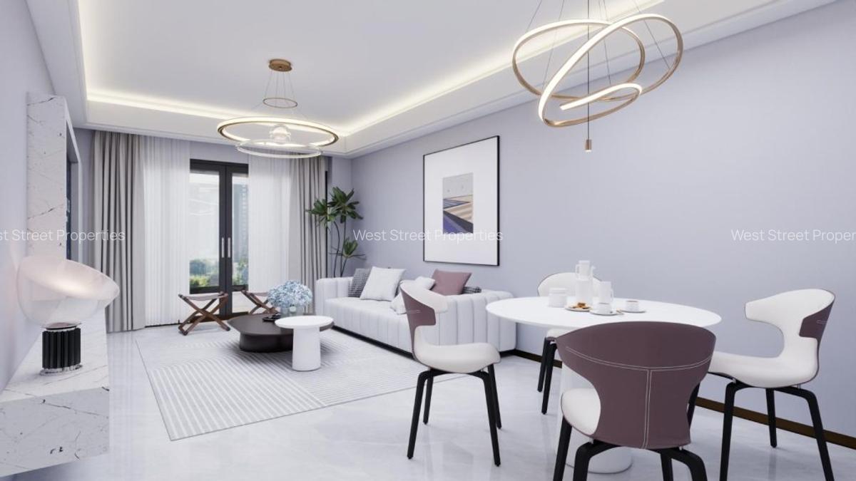 1 Bed Apartment with En Suite at Kilimani - 2