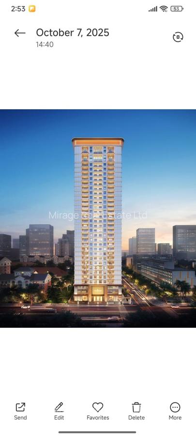 1 Bed Apartment with Swimming Pool in Westlands Area - 2