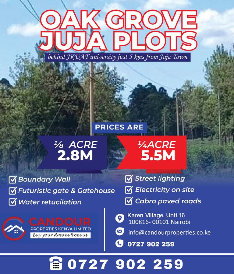 5,000 ft² Land at Juja Town Kiambu Thika Road - 1