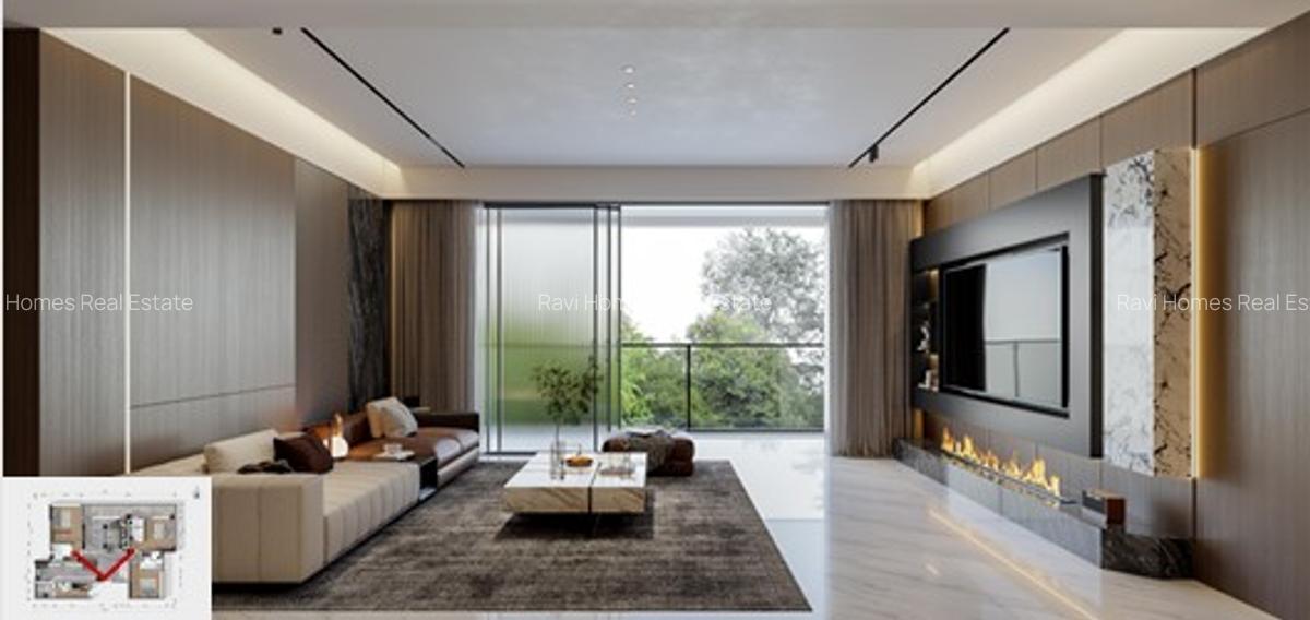 Serviced 1 Bed Apartment with Swimming Pool at Eldama Ravine Rd - 7