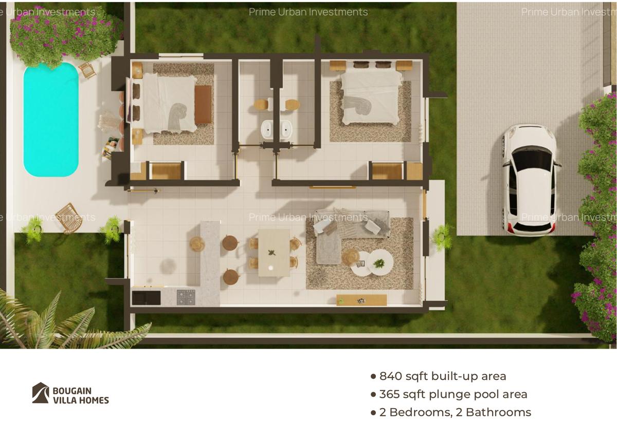 2 Bed Townhouse with En Suite in Vipingo - 5